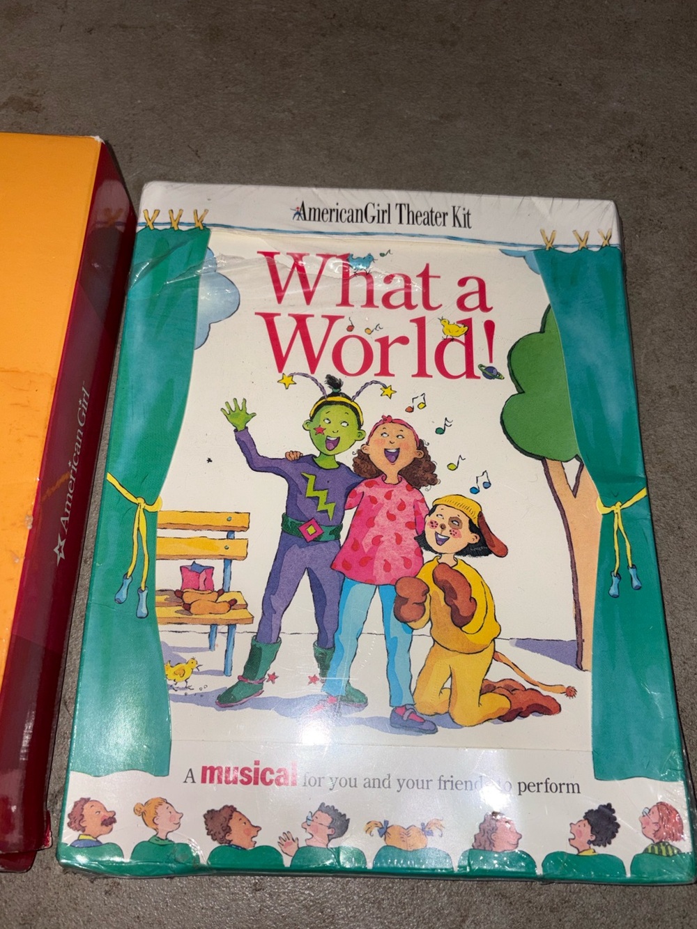 American Girl Mystery Puzzles/Books & What a World Theater Kit - Picture 3 of 5
